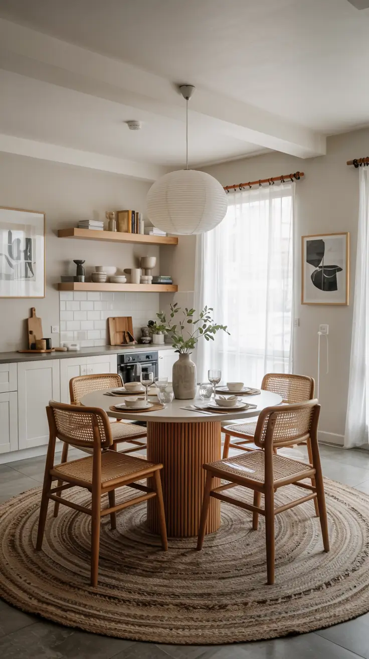 Round Kitchen Table Ideas 2026: Modern, Farmhouse & Space-Saving Decor Trends