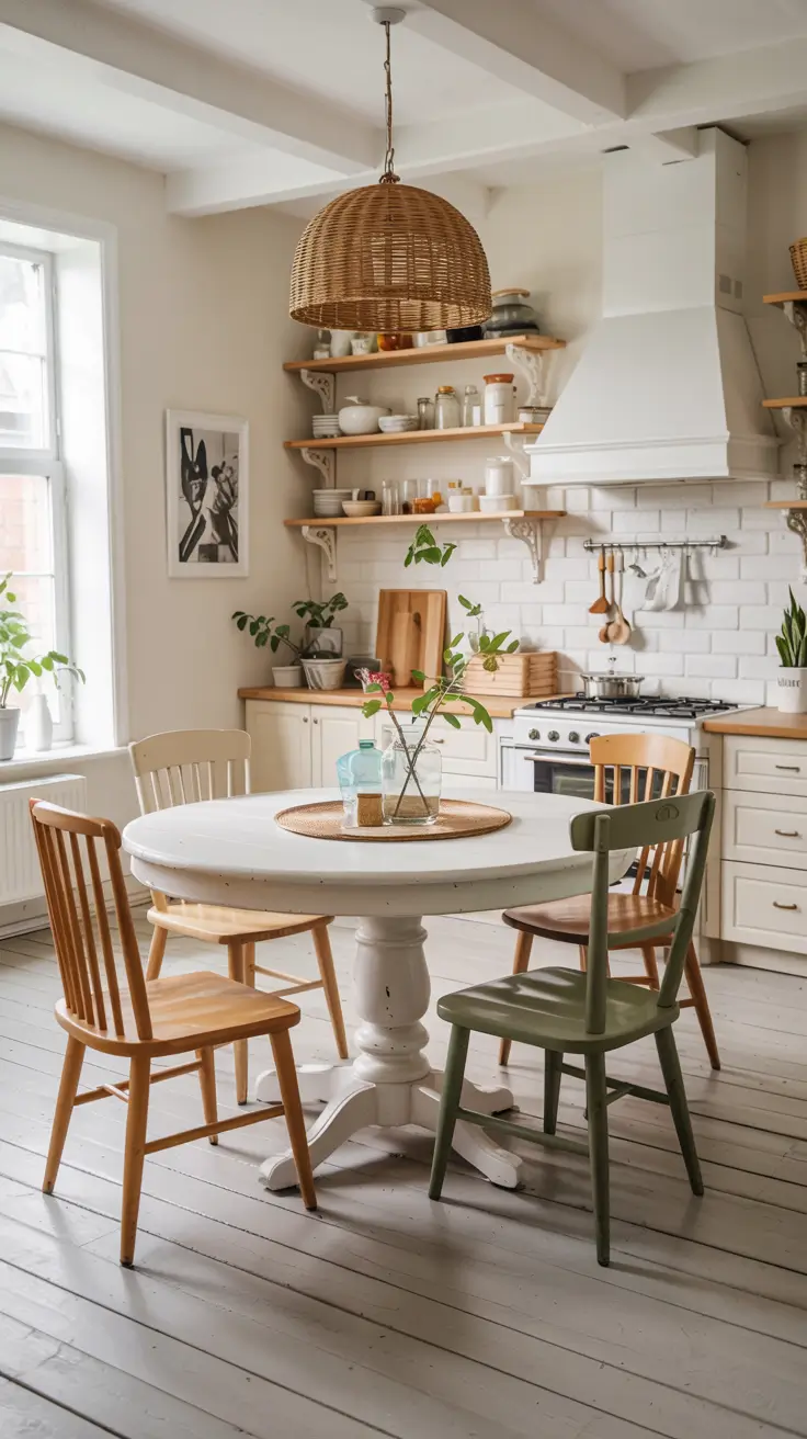 Round Kitchen Table Ideas 2026: Modern, Farmhouse & Space-Saving Decor Trends