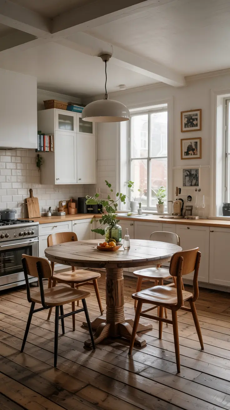 Round Kitchen Table Ideas 2026: Modern, Farmhouse & Space-Saving Decor Trends