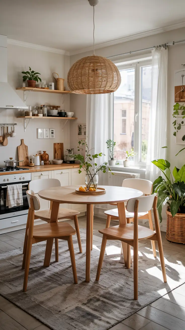 Round Kitchen Table Ideas 2026: Modern, Farmhouse & Space-Saving Decor Trends