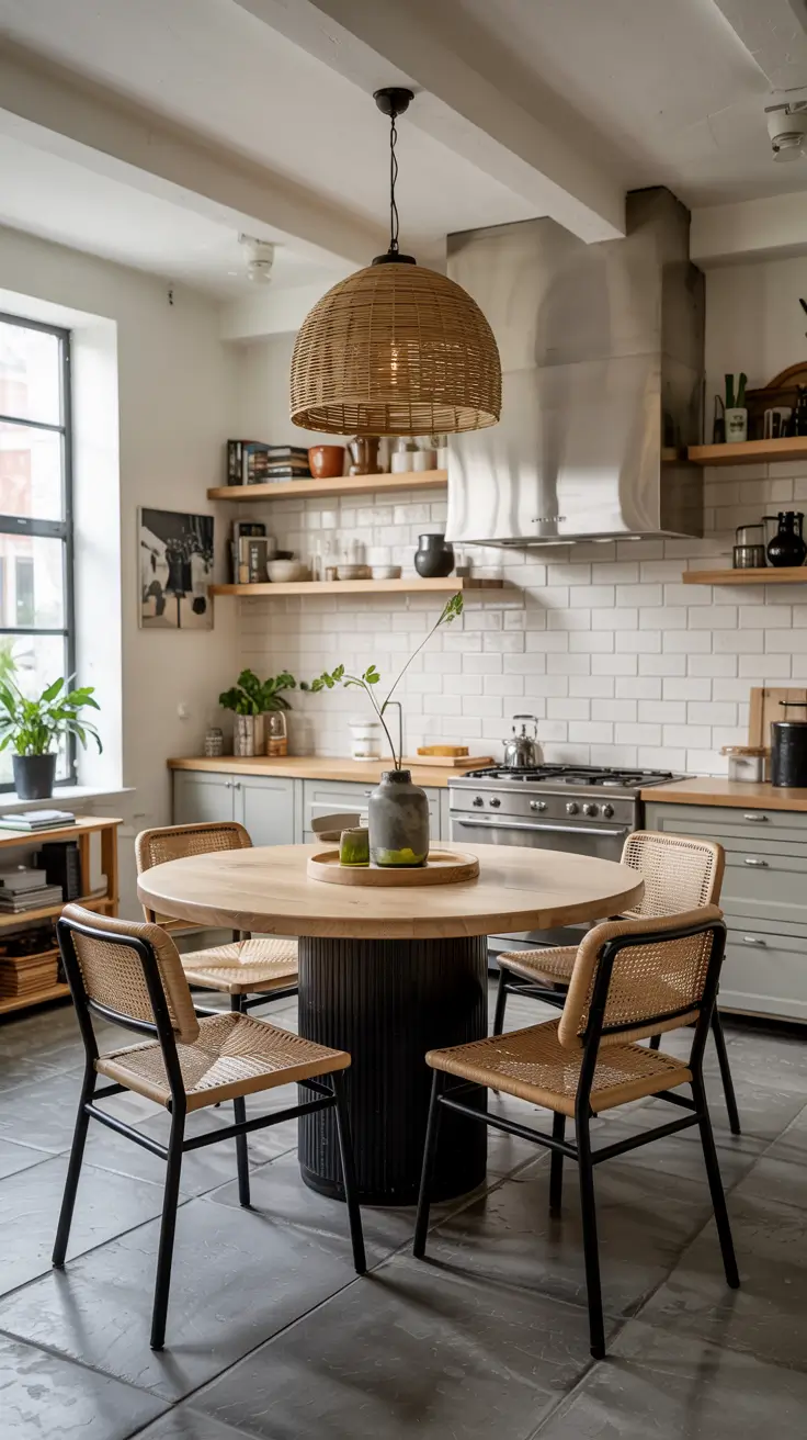 Round Kitchen Table Ideas 2026: Modern, Farmhouse & Space-Saving Decor Trends