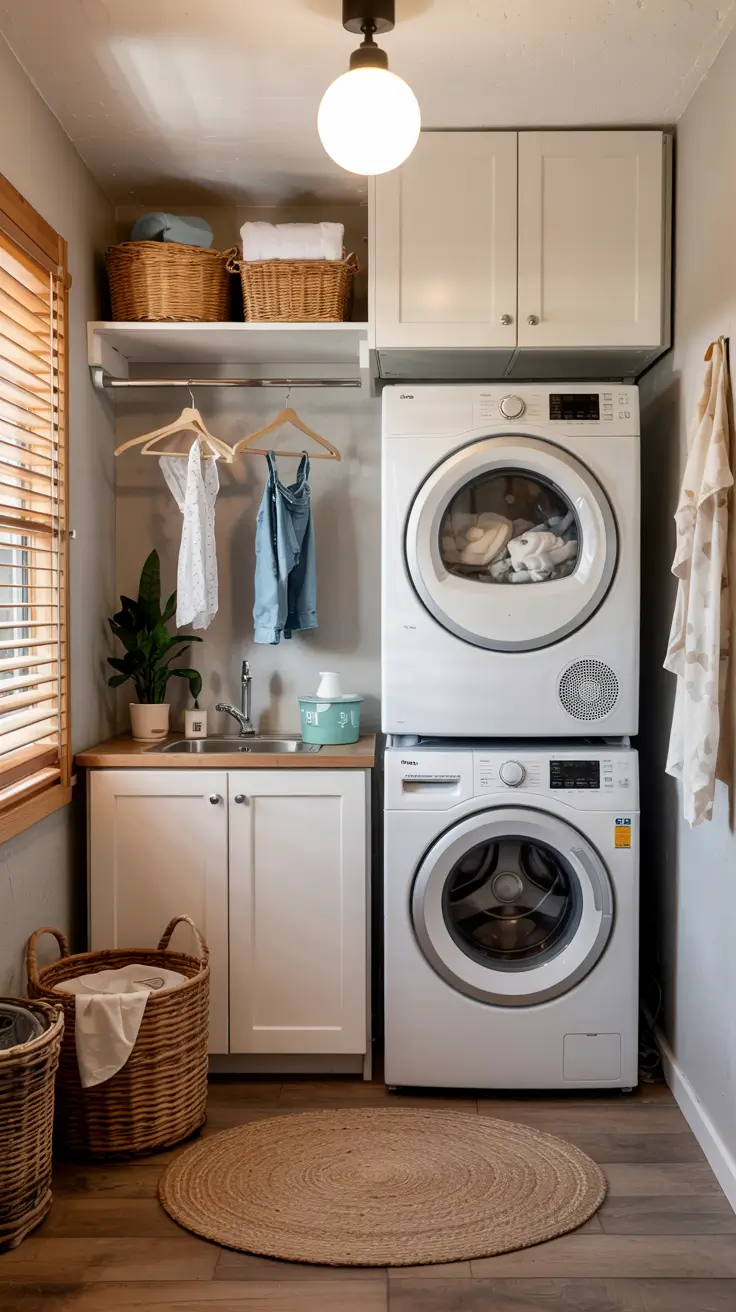 Smalls Laundry Room Ideas 2026: Smart Storage, Stackable Solutions & Budget-Friendly Designs