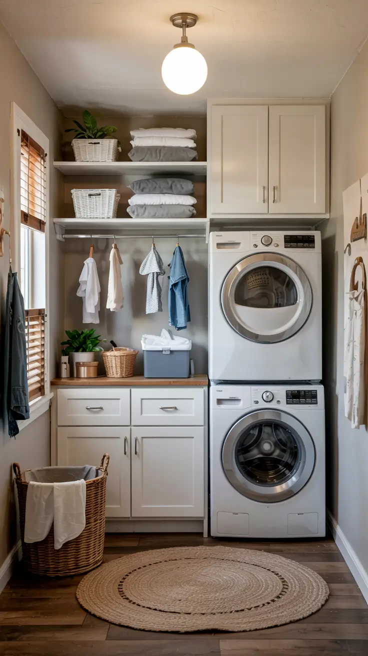 Smalls Laundry Room Ideas 2026: Smart Storage, Stackable Solutions & Budget-Friendly Designs
