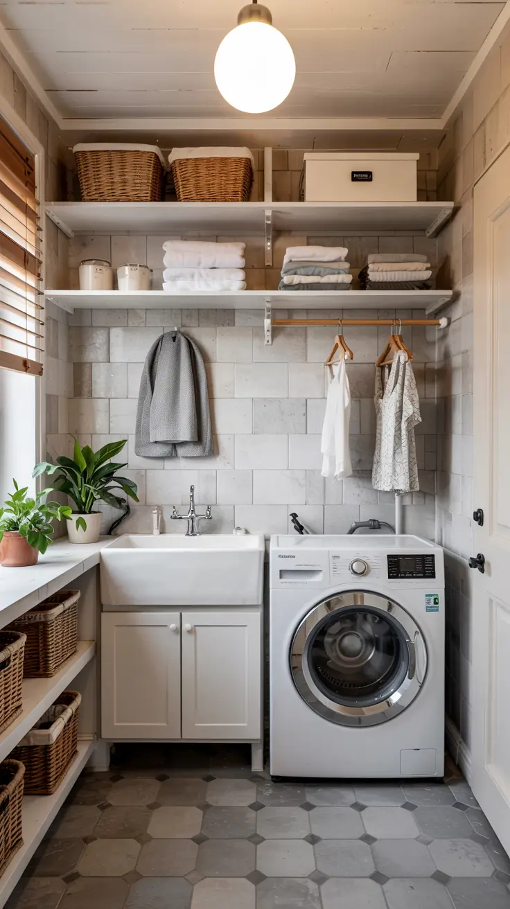 Smalls Laundry Room Ideas 2026: Smart Storage, Stackable Solutions & Budget-Friendly Designs