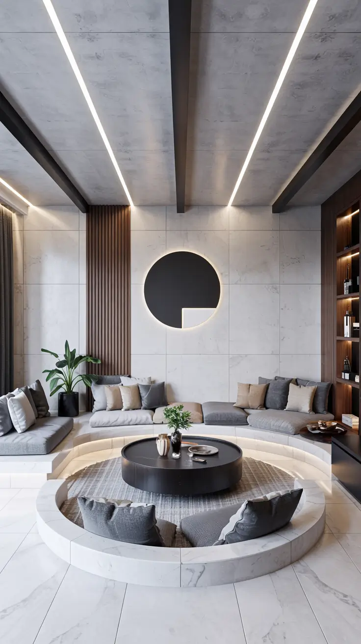 Sunken Living Room Ideas 2026: Modern, Minimalist & Rustic Inspiration