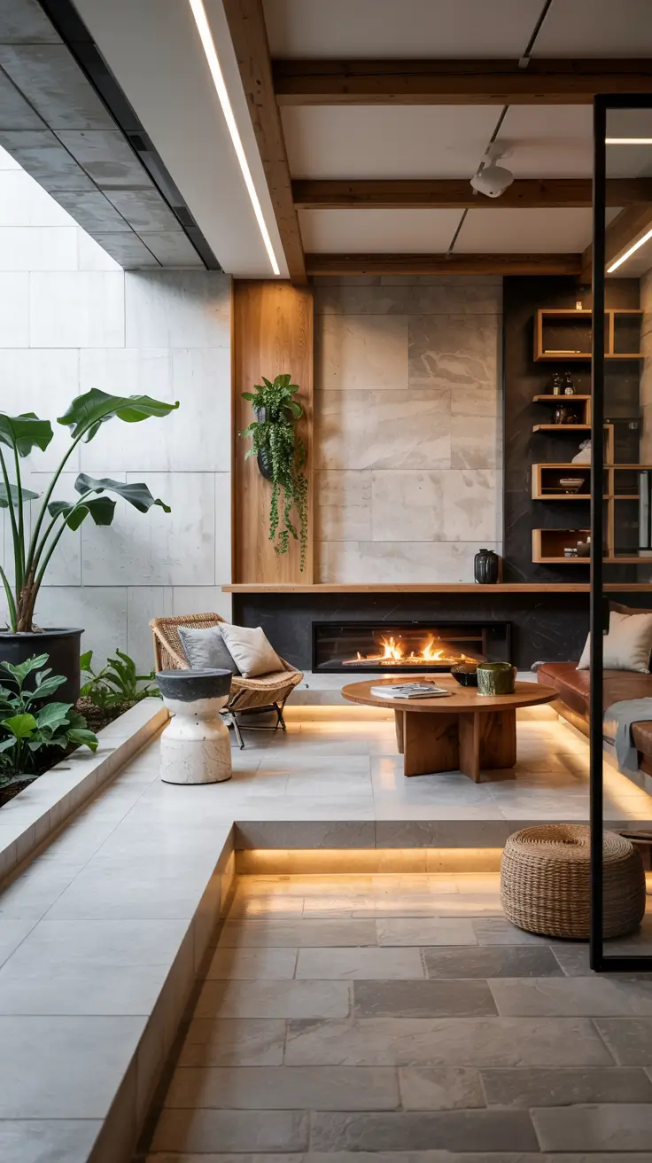 Sunken Living Room Ideas 2026: Modern, Minimalist & Rustic Inspiration