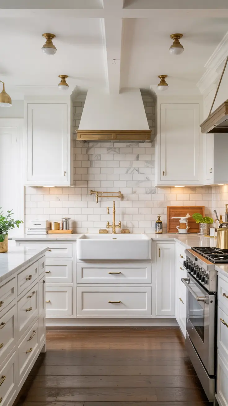 White Kitchen Ideas 2026: Modern, Farmhouse & Small Layout Inspiration