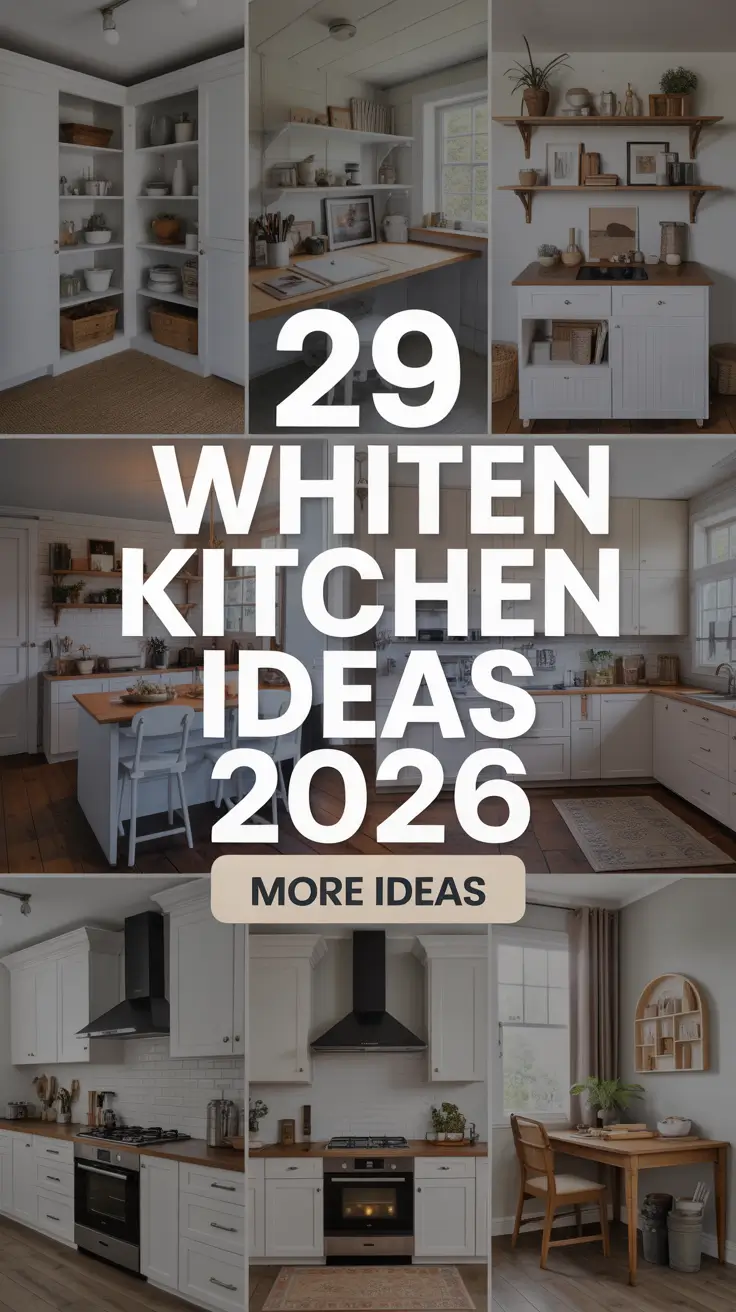 White Kitchen Ideas 2026: Modern, Farmhouse & Small Layout Inspiration