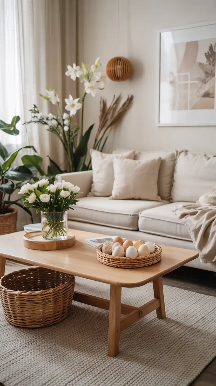 Easter Decor Ideas for Every Room 2026: Living Room, Kitchen, Dining Table & Porch
