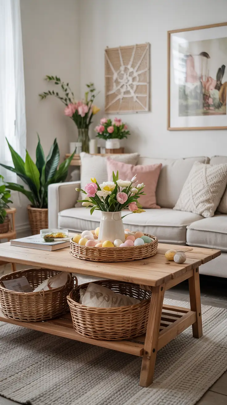 Easter Decor Ideas for Every Room 2026: Living Room, Kitchen, Dining Table & Porch