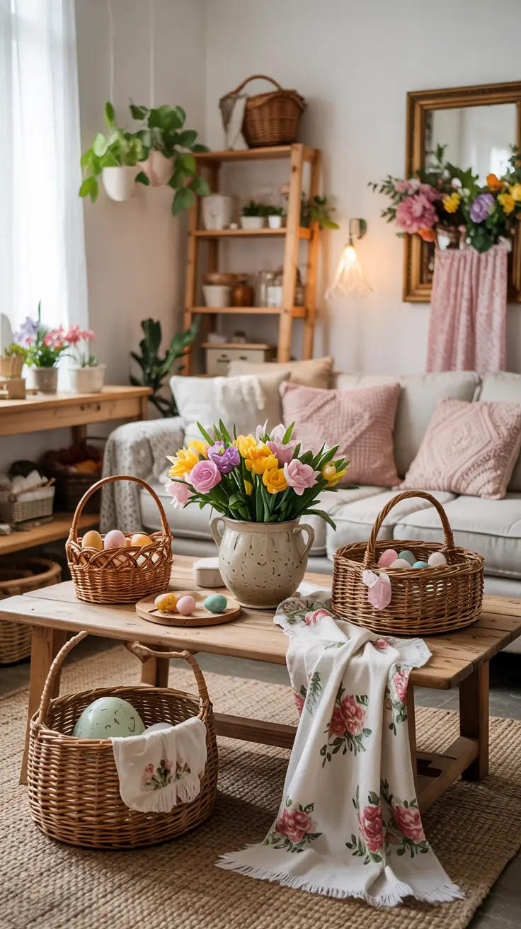 Easter Decor Ideas for Every Room 2026: Living Room, Kitchen, Dining Table & Porch