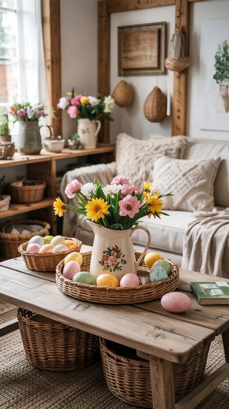 Easter Decor Ideas for Every Room 2026: Living Room, Kitchen, Dining Table & Porch