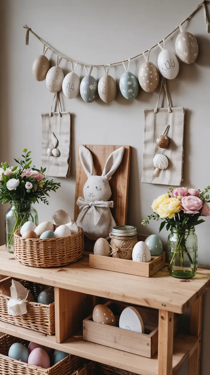 Easter Entryway Decor Ideas 2026: Spring Table, Farmhouse & Outdoor Decorations