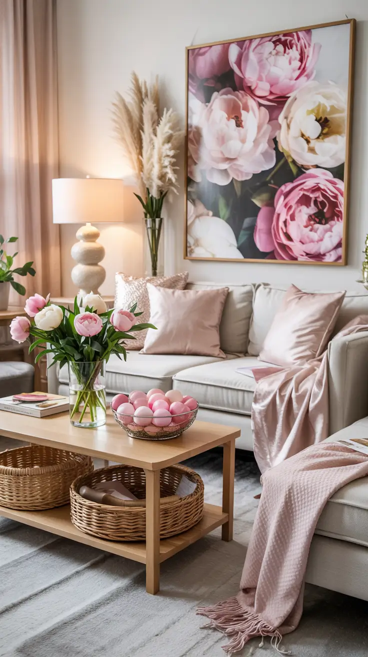 Easter Home Decor 2026: Easy DIY Ideas for a Pastel Spring Living Room & Front Porch