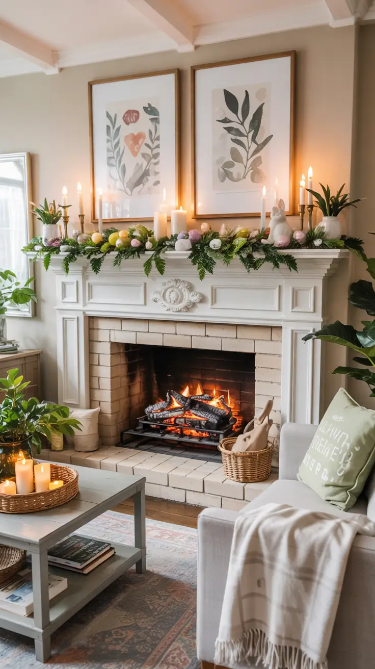 Easter Home Decor 2026: Easy DIY Ideas for a Pastel Spring Living Room & Front Porch