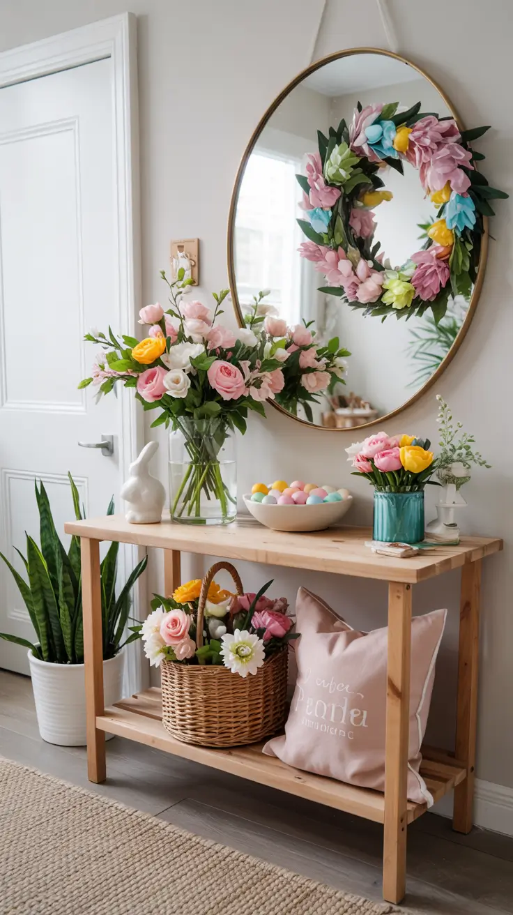 Easter Home Decor 2026: Easy DIY Ideas for a Pastel Spring Living Room & Front Porch