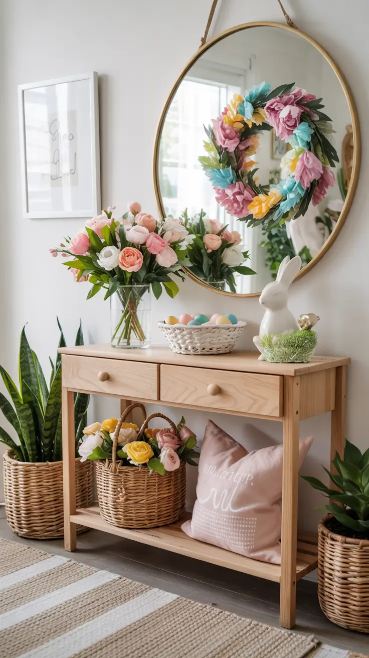 Easter Home Decor 2026: Easy DIY Ideas for a Pastel Spring Living Room & Front Porch