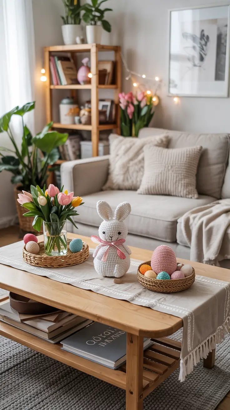 Easter Home Decor 2026: Easy DIY Ideas for a Pastel Spring Living Room & Front Porch