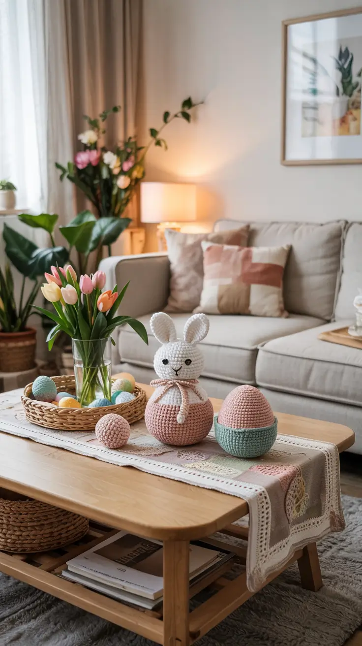 Easter Home Decor 2026: Easy DIY Ideas for a Pastel Spring Living Room & Front Porch