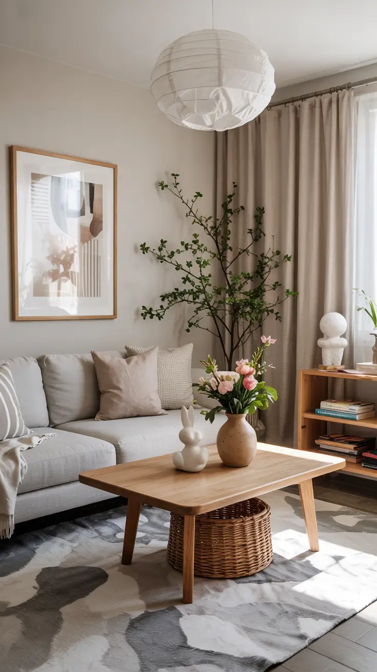 Easter Home Decor 2026: Easy DIY Ideas for a Pastel Spring Living Room & Front Porch