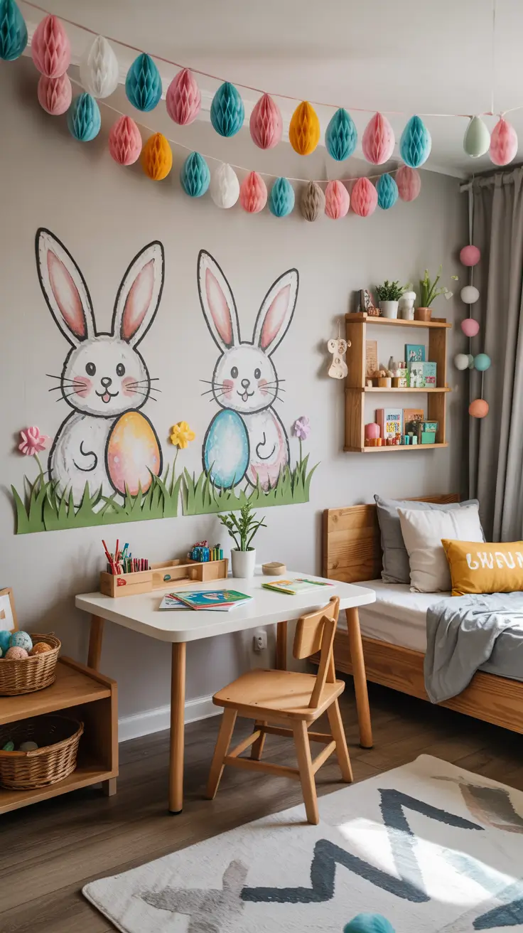 Easter Kids’ Room Decor Ideas 2026: Cute DIY, Aesthetic & Creative Holiday Decorations