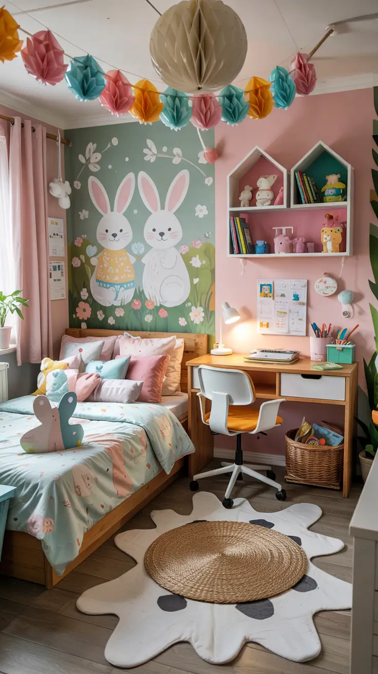 Easter Kids’ Room Decor Ideas 2026: Cute DIY, Aesthetic & Creative Holiday Decorations