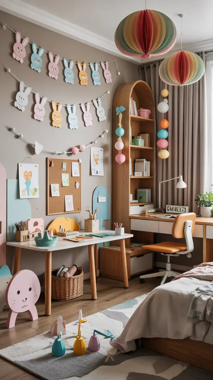 Easter Kids’ Room Decor Ideas 2026: Cute DIY, Aesthetic & Creative Holiday Decorations