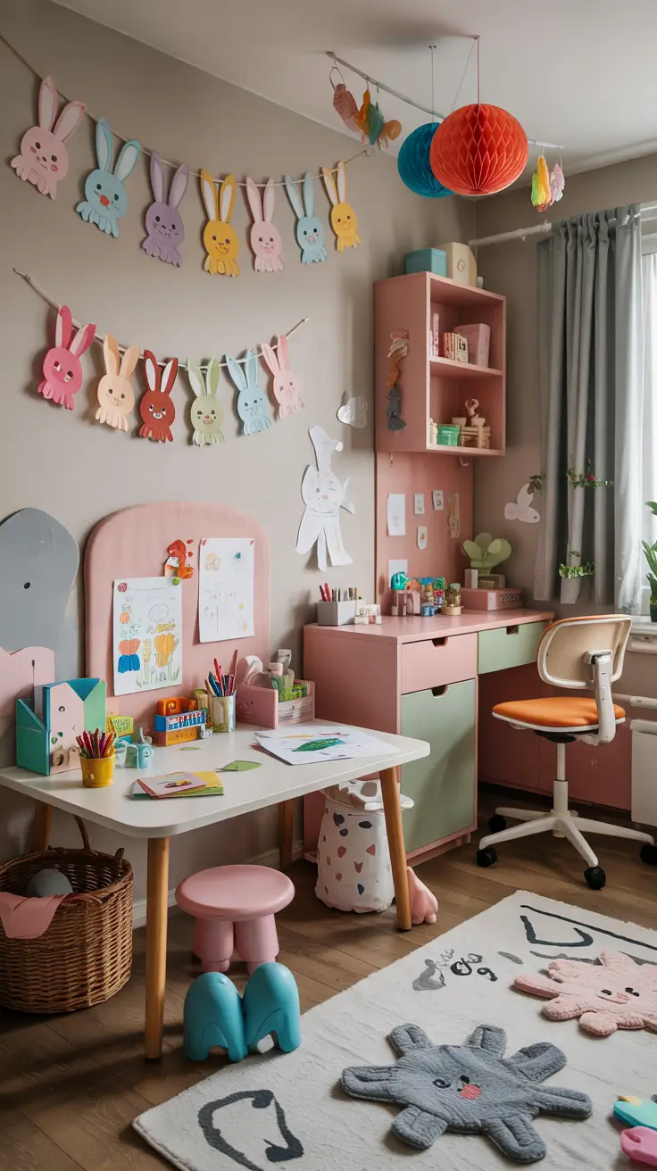 Easter Kids’ Room Decor Ideas 2026: Cute DIY, Aesthetic & Creative Holiday Decorations