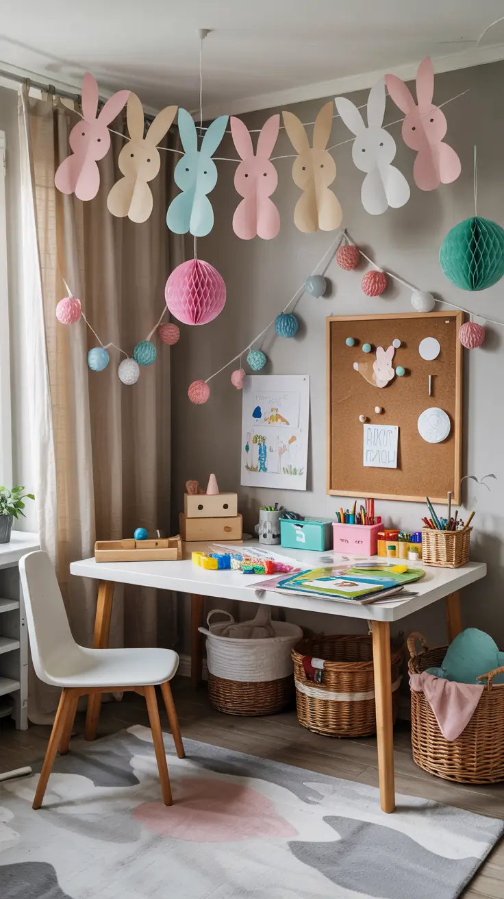 Easter Kids’ Room Decor Ideas 2026: Cute DIY, Aesthetic & Creative Holiday Decorations