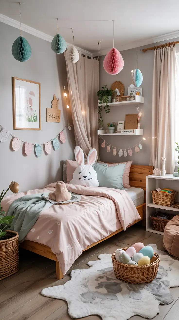 Easter Kids’ Room Decor Ideas 2026: Cute DIY, Aesthetic & Creative Holiday Decorations