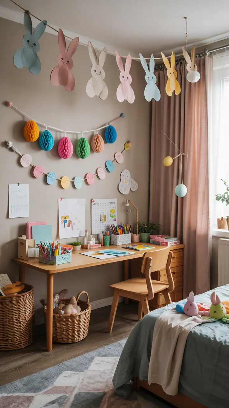Easter Kids’ Room Decor Ideas 2026: Cute DIY, Aesthetic & Creative Holiday Decorations