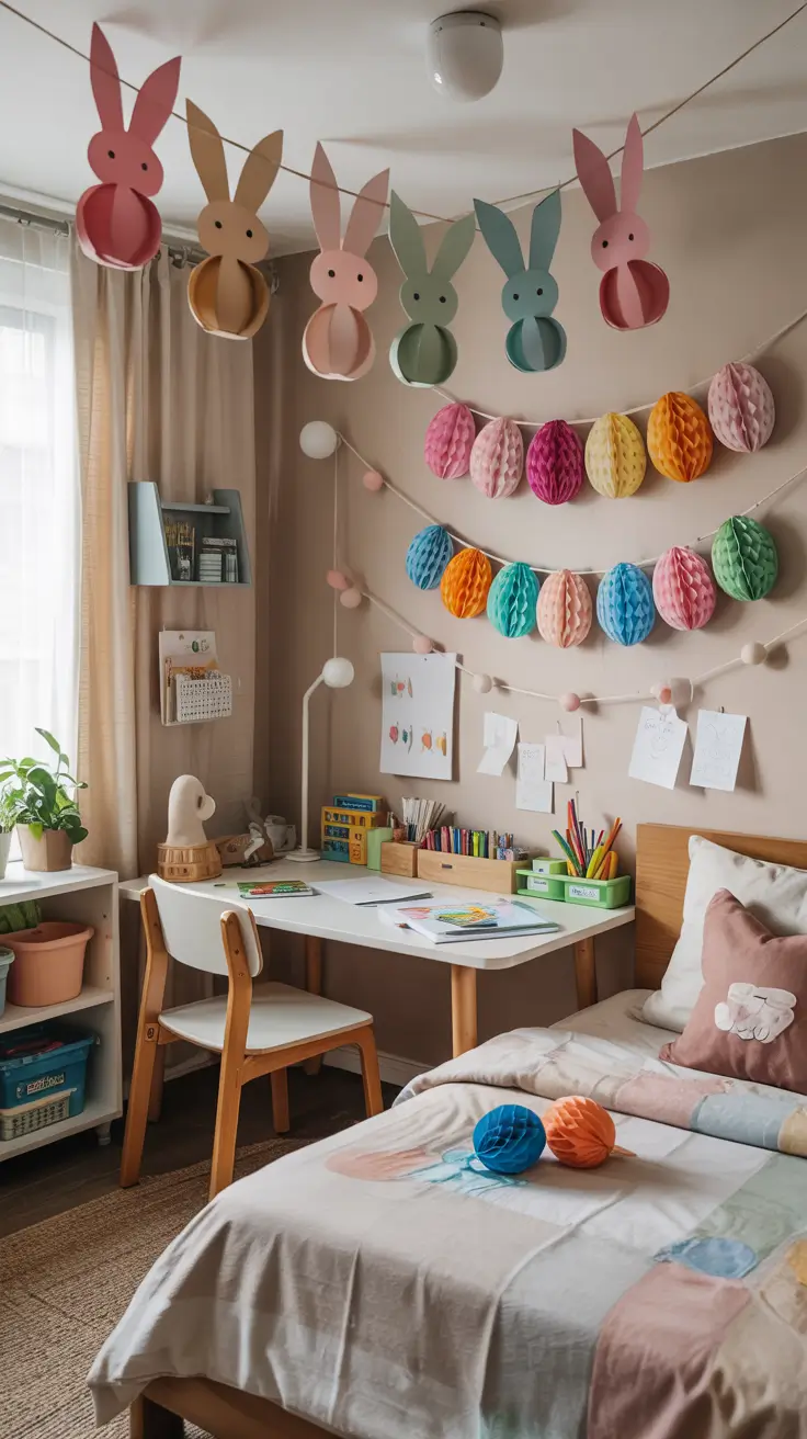 Easter Kids’ Room Decor Ideas 2026: Cute DIY, Aesthetic & Creative Holiday Decorations