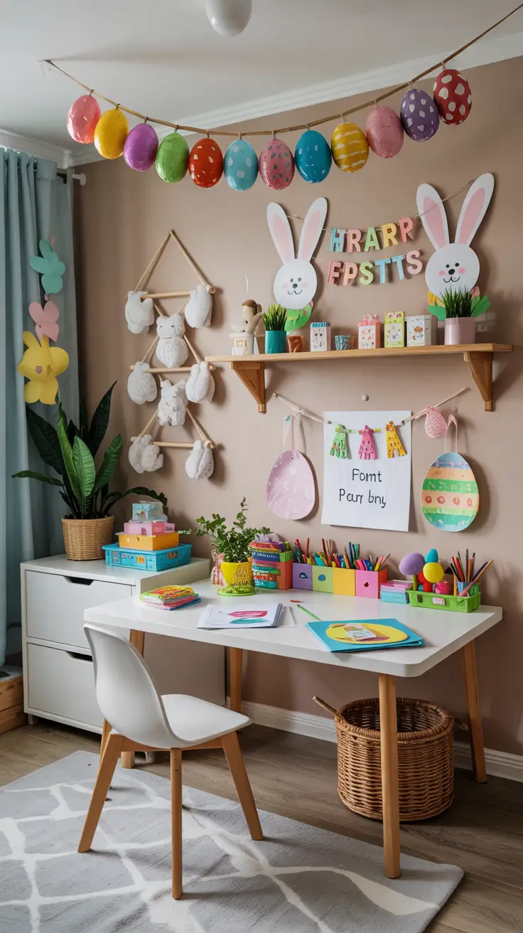 Easter Kids’ Room Decor Ideas 2026: Cute DIY, Aesthetic & Creative Holiday Decorations