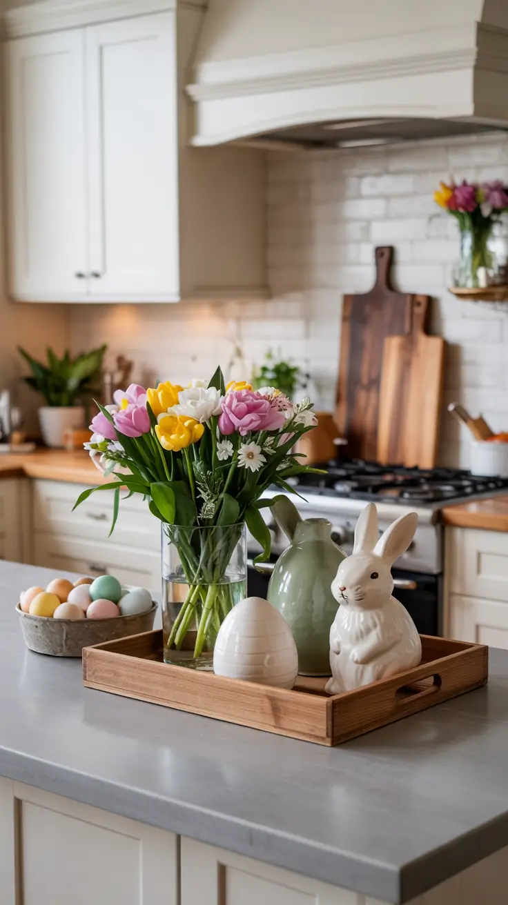 Easter Kitchen Decor Ideas 2026: Rustic, DIY, Farmhouse & French Country Inspiration