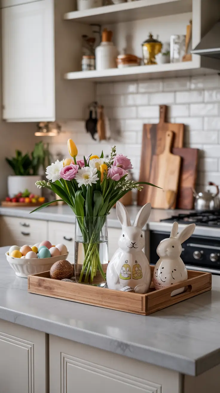 Easter Kitchen Decor Ideas 2026: Rustic, DIY, Farmhouse & French Country Inspiration