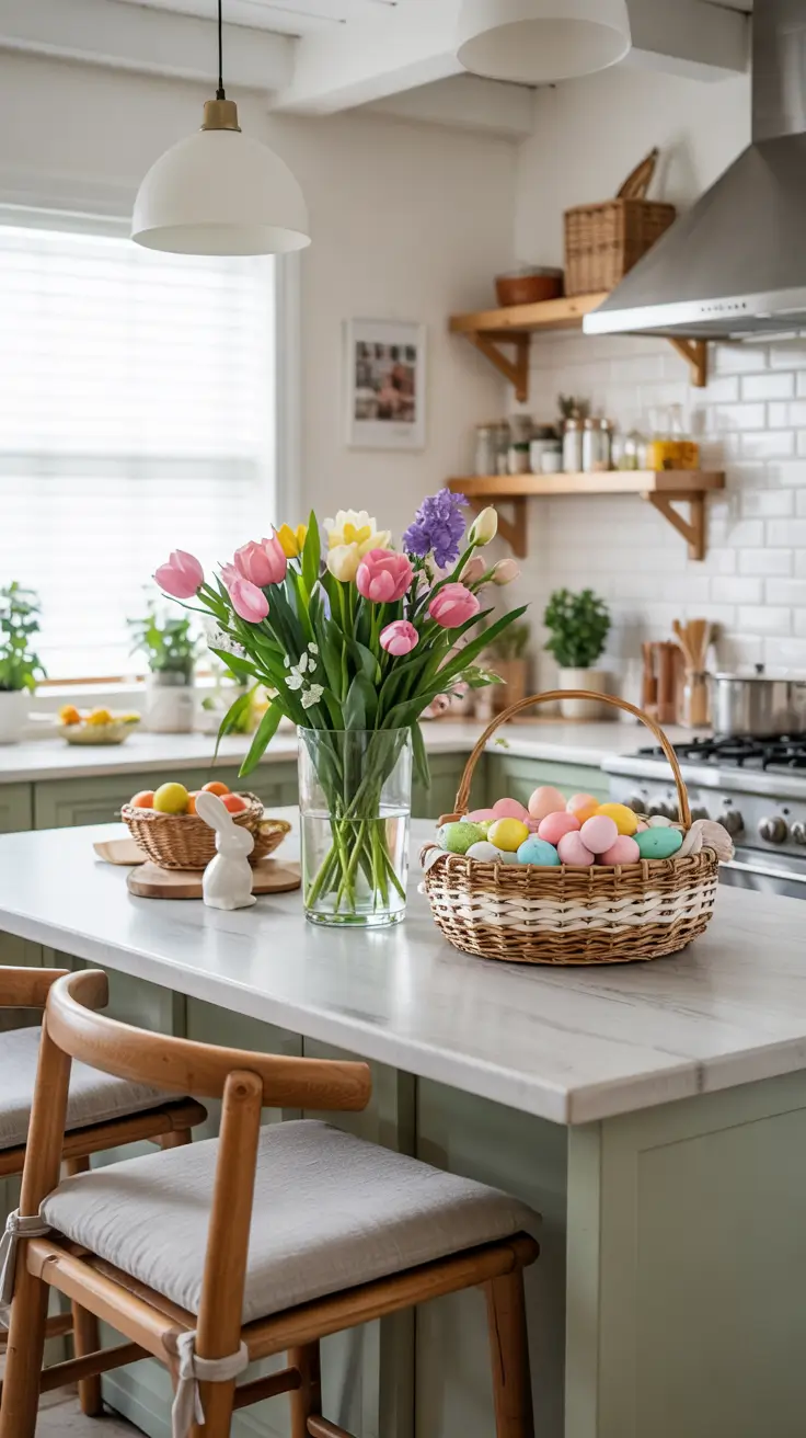 Easter Kitchen Decor Ideas 2026: Rustic, DIY, Farmhouse & French Country Inspiration