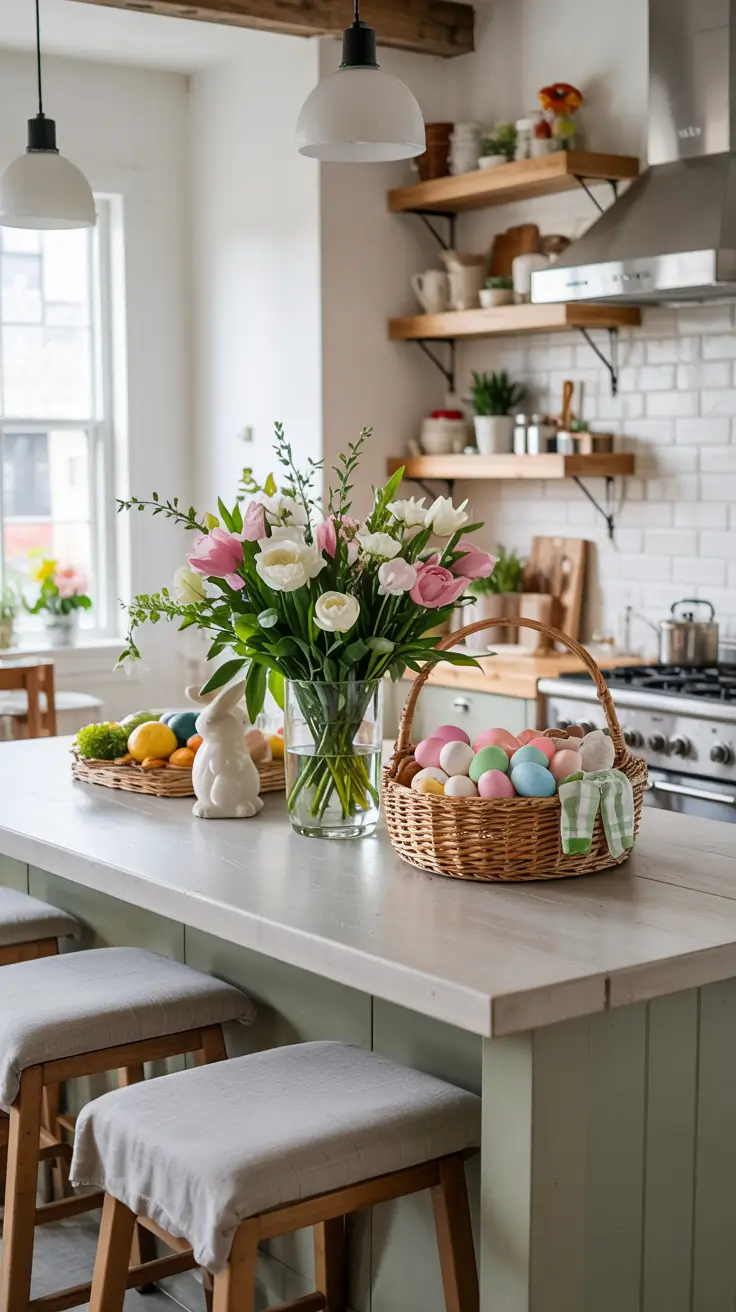 Easter Kitchen Decor Ideas 2026: Rustic, DIY, Farmhouse & French Country Inspiration