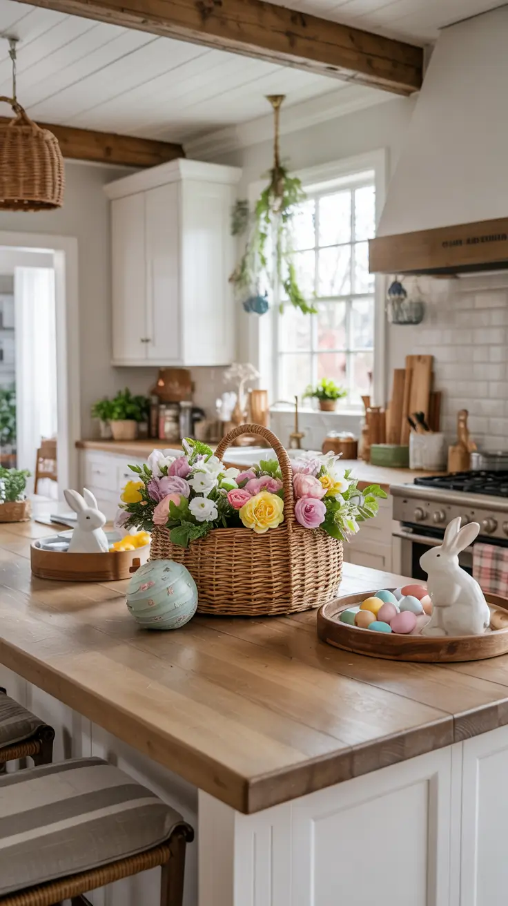 Easter Kitchen Decor Ideas 2026: Rustic, DIY, Farmhouse & French Country Inspiration