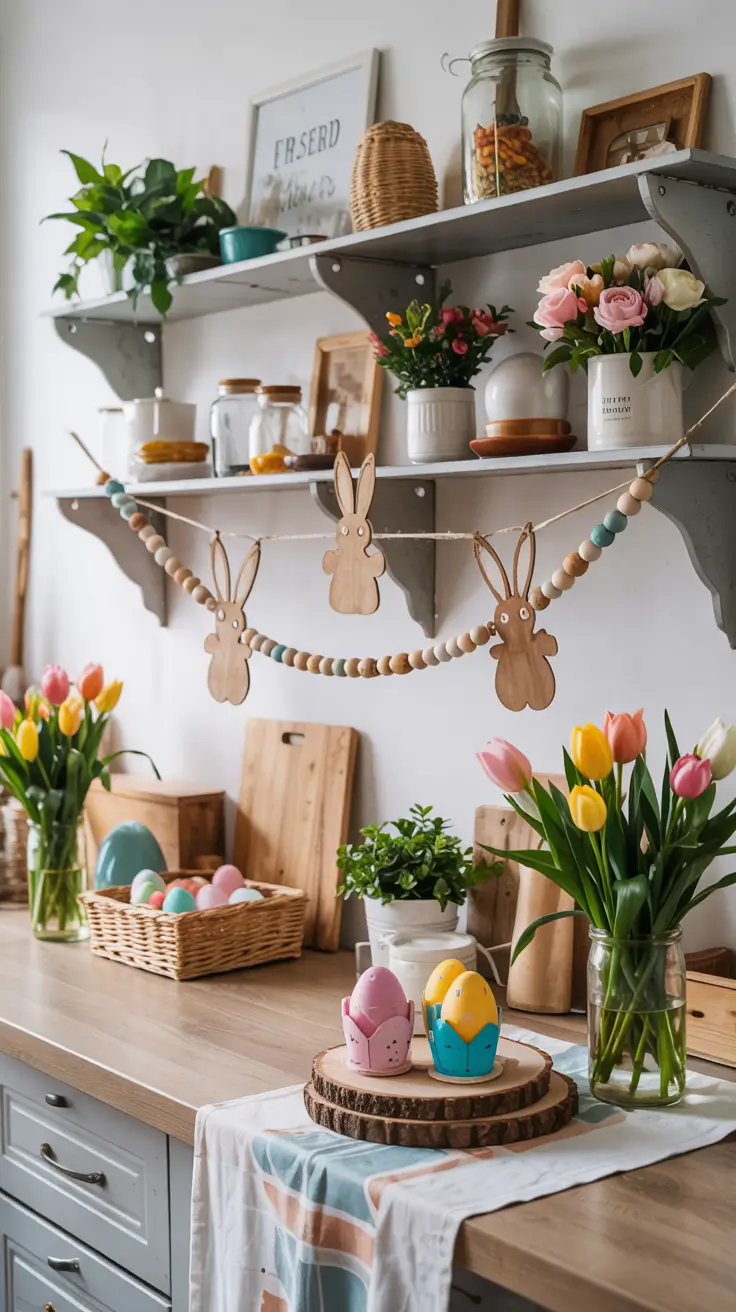 Easter Kitchen Decor Ideas 2026: Rustic, DIY, Farmhouse & French Country Inspiration