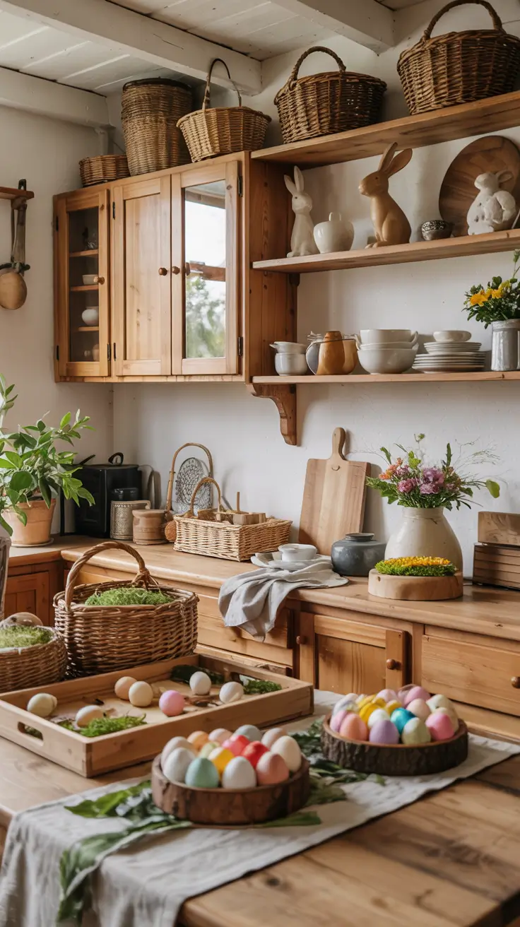 Easter Kitchen Decor Ideas 2026: Rustic, DIY, Farmhouse & French Country Inspiration