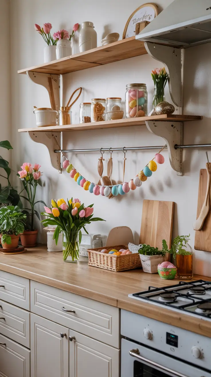 Easter Kitchen Decor Ideas 2026: Rustic, DIY, Farmhouse & French Country Inspiration