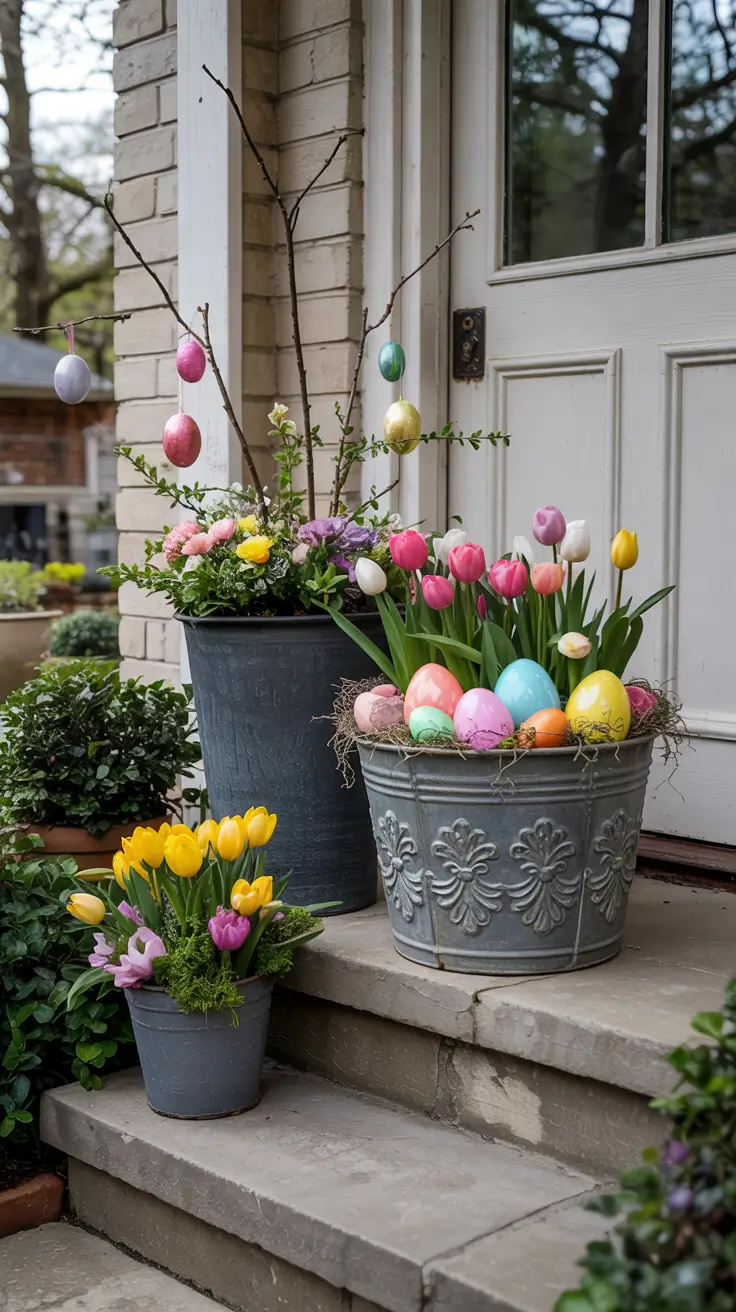 Easter Outdoor Decor Ideas 2026: Easy DIY Porch, Yard & Front Door Decorations