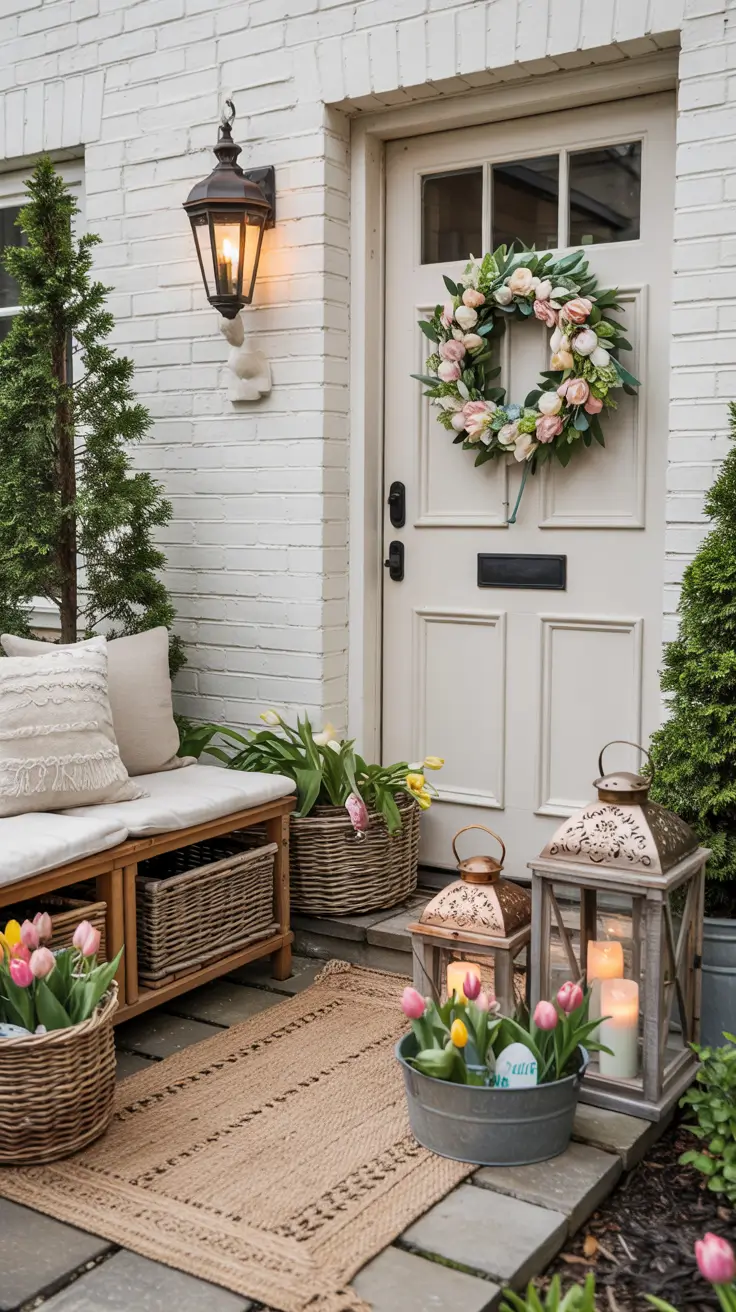 Easter Outdoor Decor Ideas 2026: Easy DIY Porch, Yard & Front Door Decorations