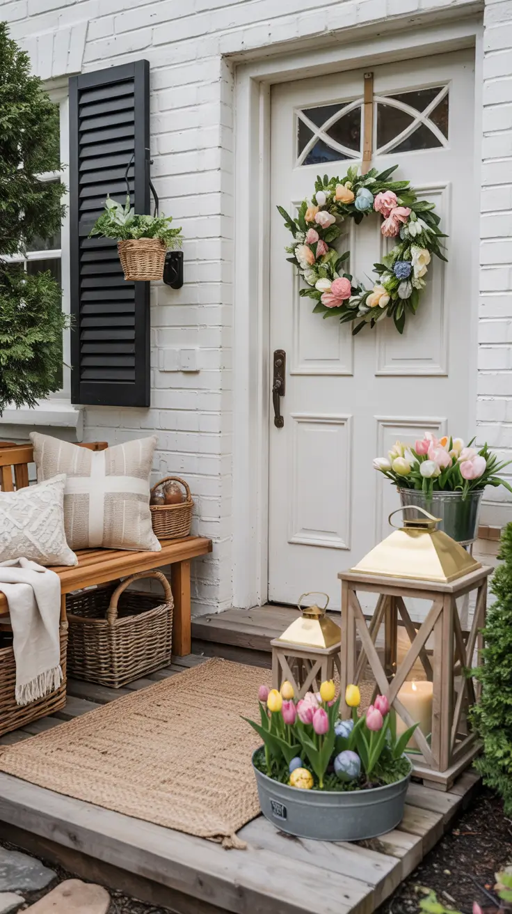 Easter Outdoor Decor Ideas 2026: Easy DIY Porch, Yard & Front Door Decorations