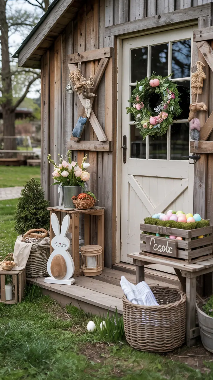 Easter Outdoor Decor Ideas 2026: Easy DIY Porch, Yard & Front Door Decorations