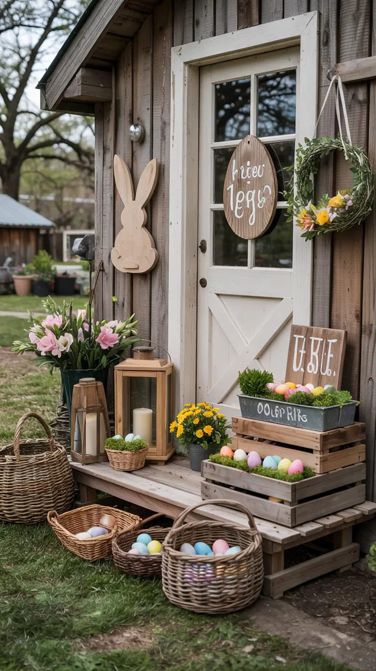 Easter Outdoor Decor Ideas 2026: Easy DIY Porch, Yard & Front Door Decorations