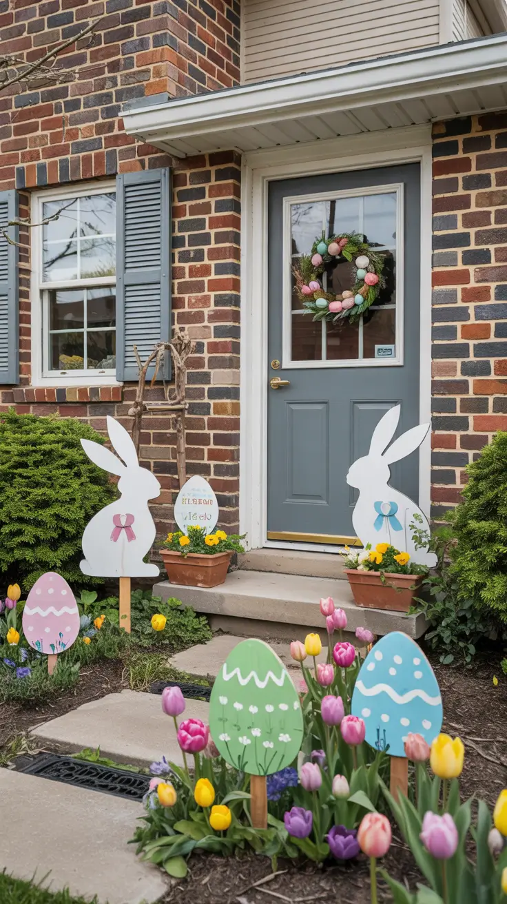 Easter Outdoor Decor Ideas 2026: Easy DIY Porch, Yard & Front Door Decorations