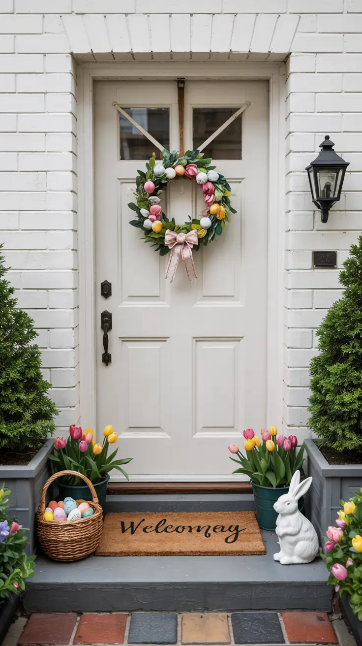 Easter Outdoor Decor Ideas 2026: Easy DIY Porch, Yard & Front Door Decorations