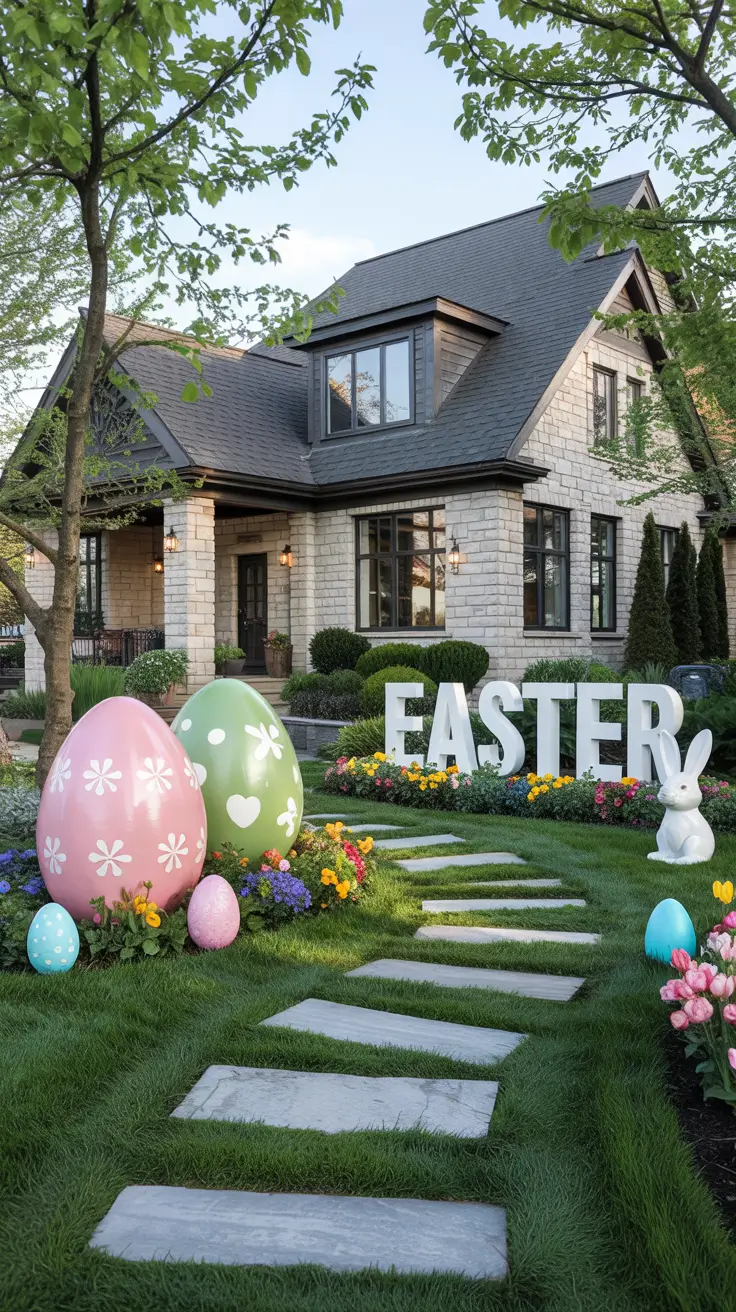 Easter Outdoor Decor Ideas 2026: Easy DIY Porch, Yard & Front Door Decorations