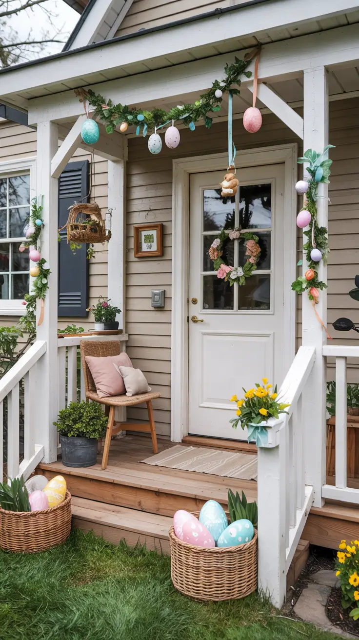 Easter Outdoor Decor Ideas 2026: Easy DIY Porch, Yard & Front Door Decorations
